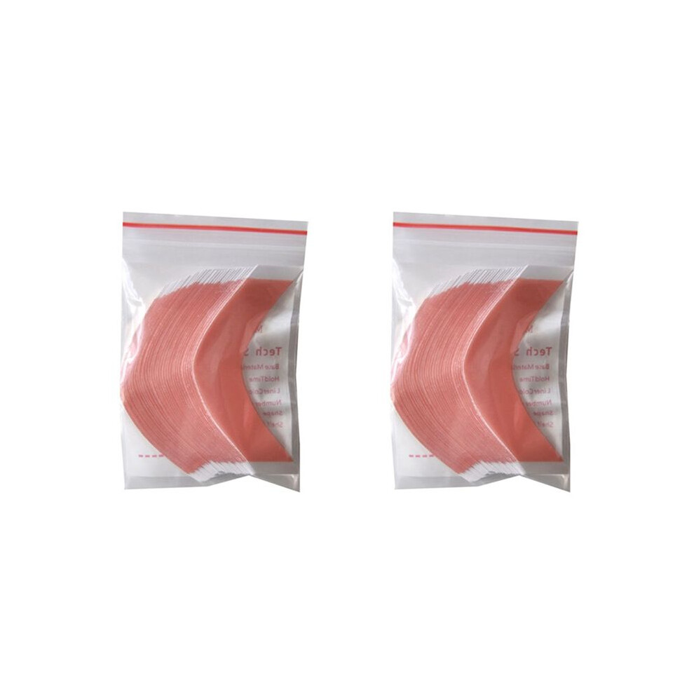 Bobotron 72Pcs/Lot Duo-Tac Super Strong Hair Wig Tape Double Adhesive Extension Strips Waterproof For Toupee Lace Wigs Film Cc
