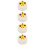 4St Realistisch Decor Wit PVC Decoratie Model 8