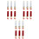 18St Lipgloss Tubes Plastic Assorti Herbruikbare Lippenbalsem Opslag 5
