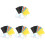 4Sets Kinder Kraspapier Schilderkunstset DIY Knutselplezier 4