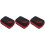 3St Draagbare Eva Opbergcase Voor Golf Rangefinder Zwart 6
