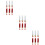 18St Lipgloss Tubes Plastic Assorti Herbruikbare Lippenbalsem Opslag 9