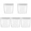 5Pcs Clear Plastic Dome Display Boxes for Model Toy Figurine Storage 3