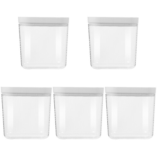 5Pcs Clear Plastic Dome Display Boxes for Model Toy Figurine Storage 2
