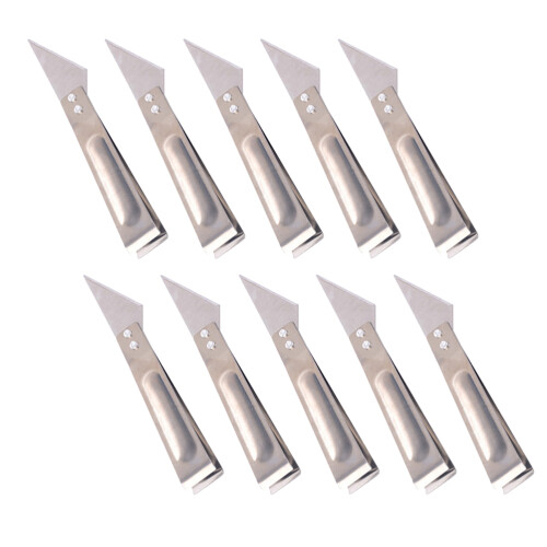 50Pièces Pinces À Métal Argentées Multi-Usage Pour Cuisine 1