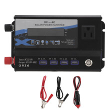 DC til AC inverter Modificeret sinuskonverter LCD-skærm Bilinverter Overbelastningsbeskyttelse USB-porte Kortslutningsbeskyttelse Overophedning