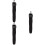 3St Zwarte Golfs En Baseball Bat Sleeve Met Elastische Rubber 8