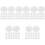 500Pièces Stop Matériel ABS Transparent Usage Facile 5