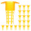 150St Gele Plastic Bijenkweken Cups Voor Imkers 1
