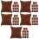 60St Flanellen En Armband Display Kussens 9