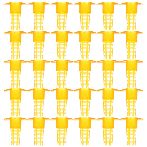 150St Gele Plastic Bijenkweken Cups Voor Imkers 1