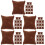 60St Flanellen En Armband Display Kussens 8