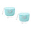 2St Portable Sealed Milk Powder Box PP Met Capaciteit 6