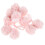20Pièces Mini Pompons Roses Doux Pour Accessoires DIY 3