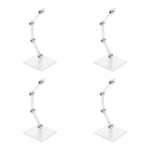 4St Transparante Speelfiguur Stand Plastic Display Houder 2