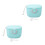 2St Portable Sealed Milk Powder Box PP Met Capaciteit 5