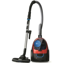 PHILIPS FC9330/09 Aspirapolvere a traino senza sacco PowerPro Compact - 900W - 76 dB - Filtro Anti-allergia - Rosso