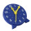 Interactive Blue Clock Aid for Teaching Time to Young Learners with Easy Read 9