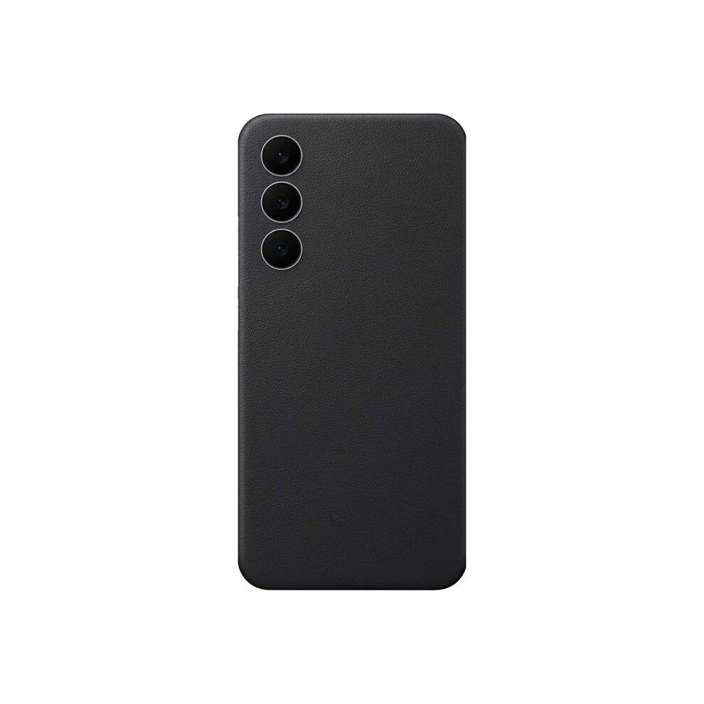 Samsung Hülle Für Galaxy S25 Fe Aus Premium Kunstleder Mit Strukturierter Oberfläche Schwarz - Bild 4