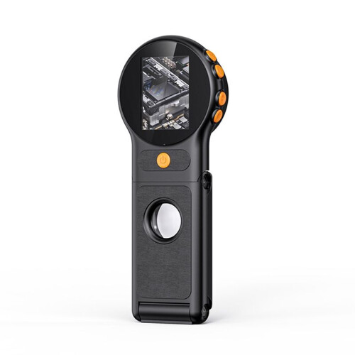 Foldable IPS 2-Inch High-Definition Screen Electronic Digital Microscope Magnifier for Repair Identification Detection