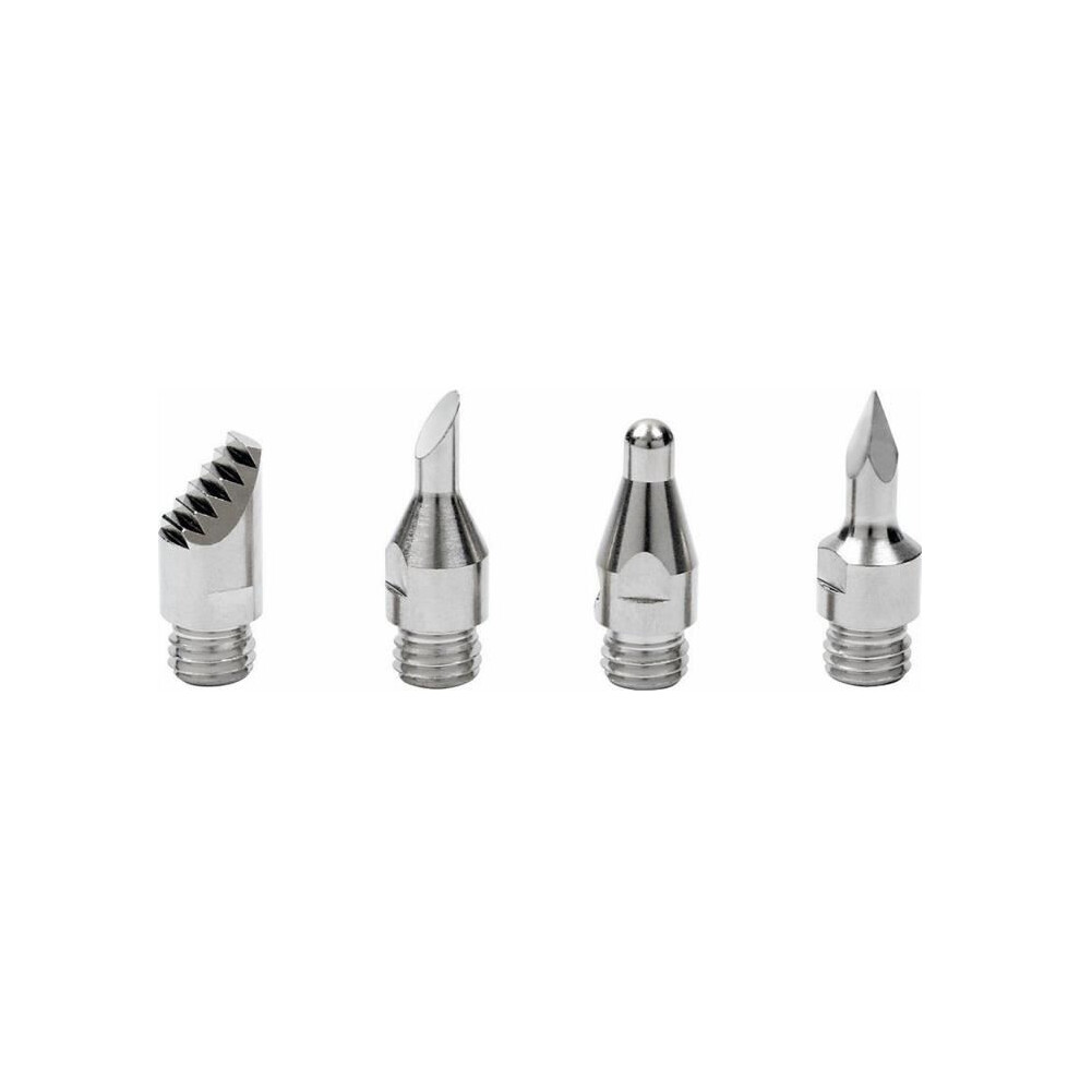 Set Of 4 Dremel 204 Pyrography Tips - For Dremel Versatip Gas Soldering Iron 8710364057603