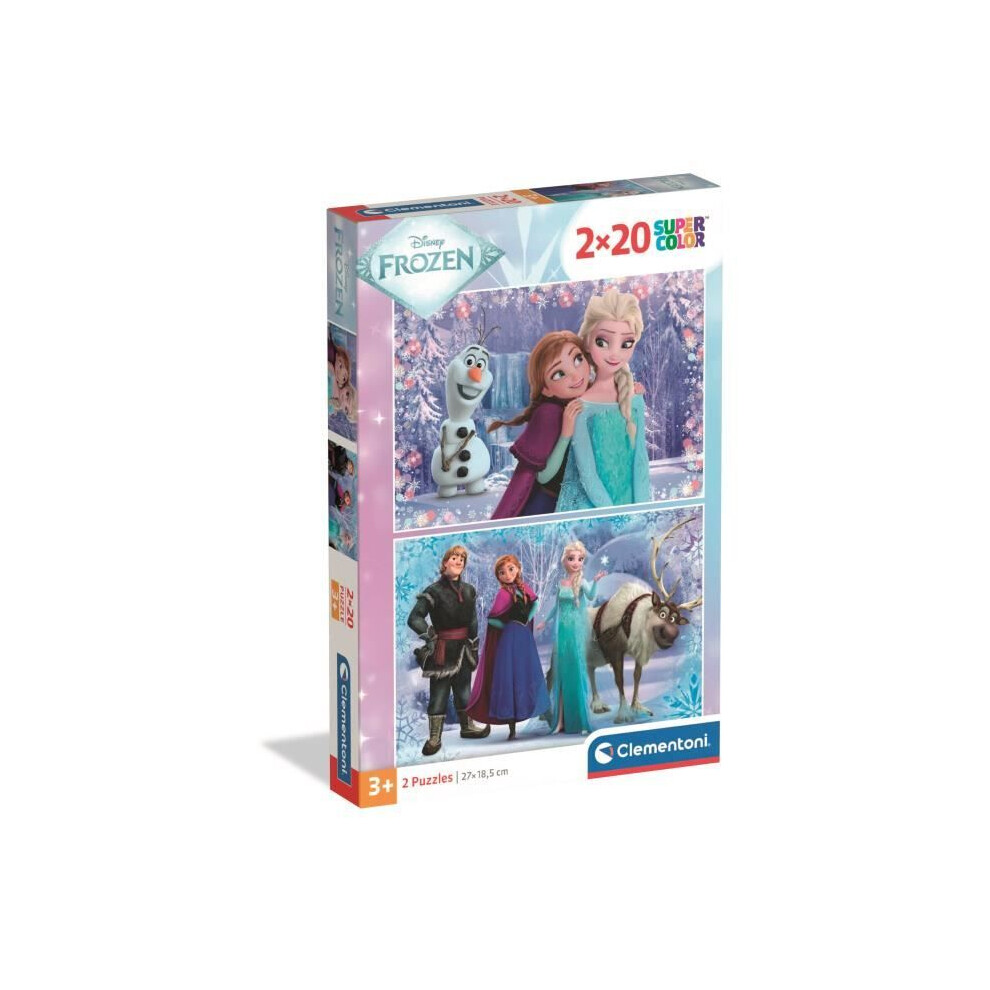 Clementoni - 2X20 Pieces - Frozen 2