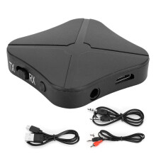 Materiale de înaltă calitate, soluție audio ideală, adaptor transmițător-receptor Bluetooth wireless pentru difuzor TV auto, PC,