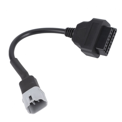 Συνδετήρας Euro5 6 ακίδων OBD2Adapter για διάγνωση σφαλμάτων κινητήρα μοτοσικλέτας,