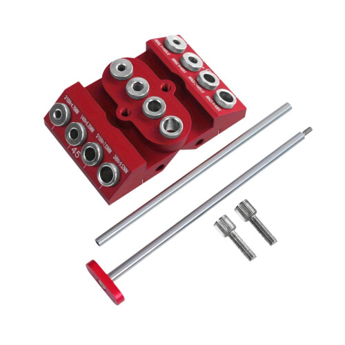 Drill Guide Jig Multipurpose for Woodworking Deck Horizontal Cable Woo