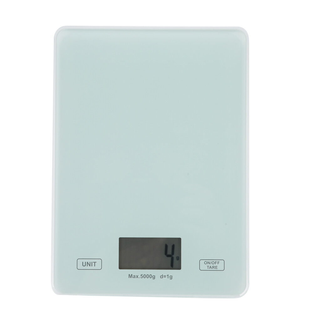 Kitchen Scales With High Quality Lcd Display And Ergonomic Design, Scratch Resistant Tempered Glass Ensures Durability, Add And Weigh Function Offers