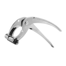 Stainless Steel Kitchen Tongs Pizza Pan Gripper Baking Pans Grip No Slip Anti Hot Pizza Pan Dish Pot Holder