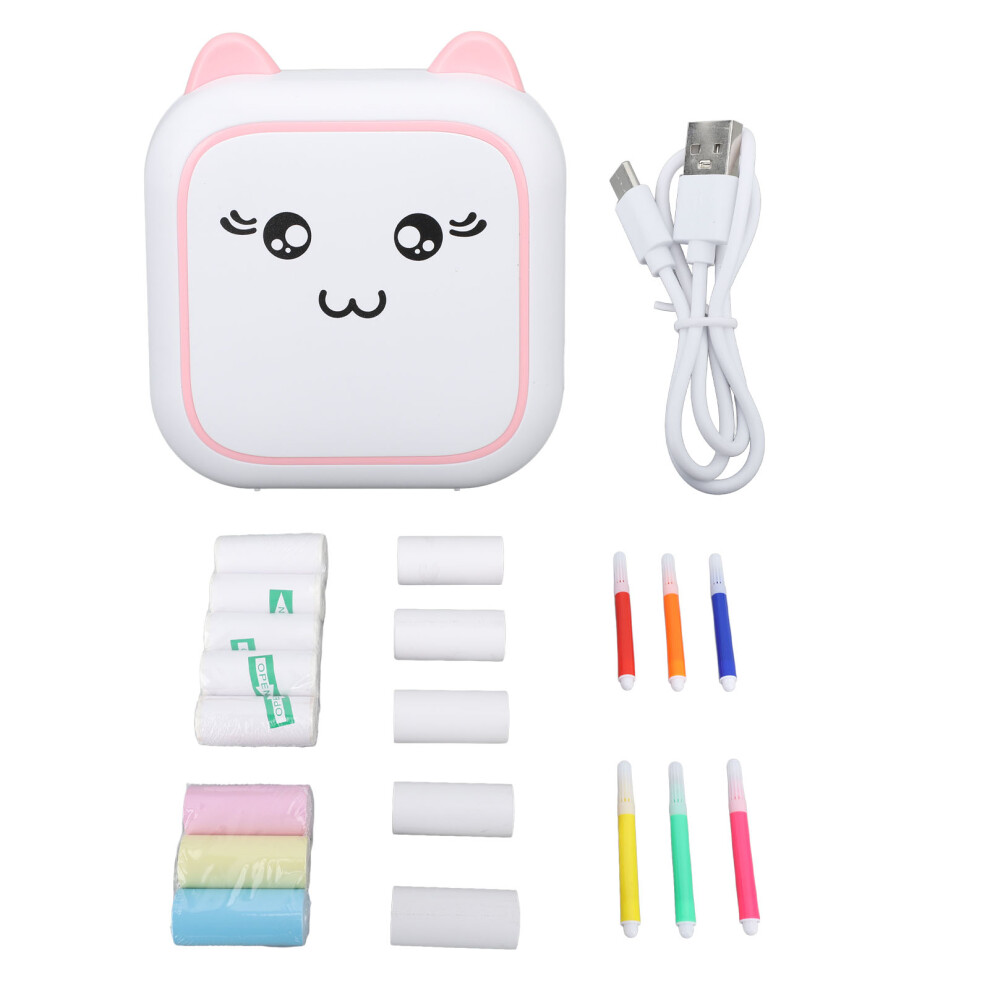 Thermal Inkless Printer, High Quality Print Head Mini Printer For Photos Memos Qr Codes, Portable Design With203dpi Resolution And App Support 9071309215083