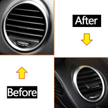 2Pcs Air Vent Outlet Tab Clip Fresh Air Grille Clips for - W164 ML Class 2006-2011 X164 GL Class 2007-2012