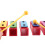 8 Notes Chromatic Xylophone Glockenspiel Resonator Bells with Yellow Case 8