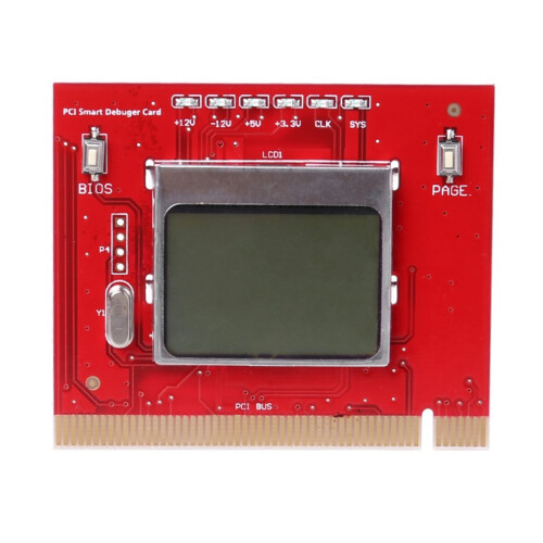 Diagnostic Card for PC Laptop Desktop PC LCD PCI Display Computer Analyzer Motherboard Diagnostic Debug Card Tester 2