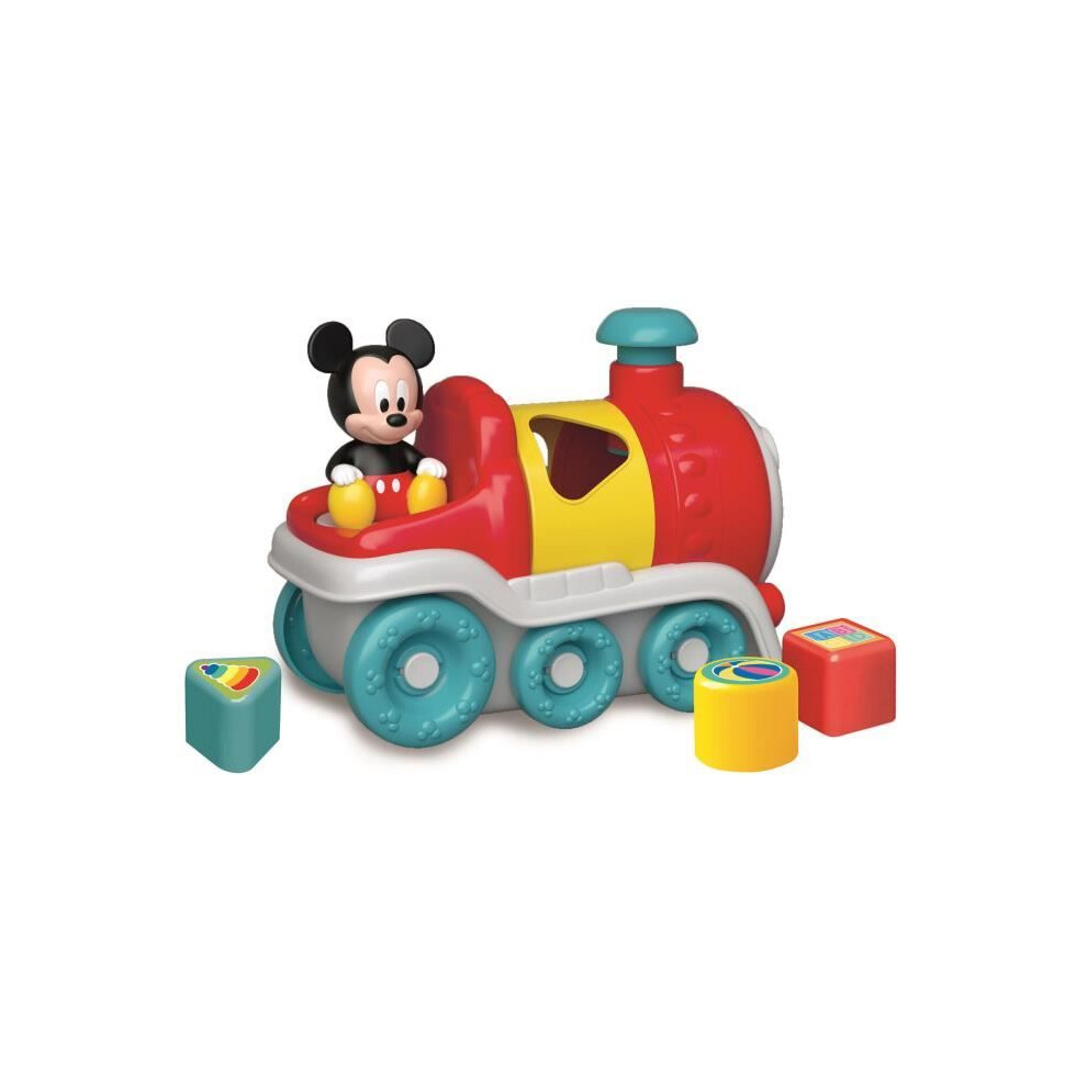Clementoni - Mickey's Shape Train Yellow