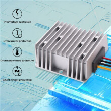 48V Reductor una 12V 20A 240W / Convertidor Regulador Reductor Convertidor de Potencia MóDulo -
