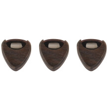3X Caja de Selección de Guitarra Almacenamiento de Selección de Guitarra de Madera Portátil Accesorios de Instrumentos Musicales para
