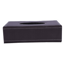 Cuir Portable Tissue Rectangulaire Cover Box Detenteurs Case pompage papier Hotel Accueil Voiture Brown Cadeau