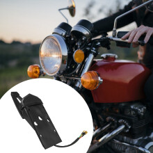 Motorcycle Rear Brake Tail Light License Plate Lamps Dirt Bike