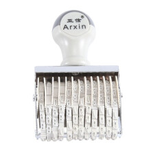 Arxin 12 Band Self Inking Rubber Stamps Numbering Machine,