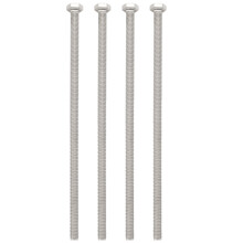 M6 x 150mm Fully Threaded Stainless Steel Hex Screw Bolt 4 Pcs