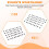 M2 Zinc Plated Nylock Nylon Insert Hex Lock Nuts Black 50pcs 5