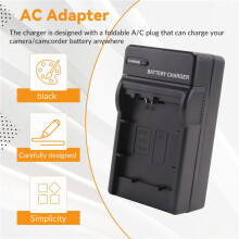 Battery Charger AC Adapter for NP-FW50 Alpha NEX-3, NEX-5,NEX-5N NEX-7 NEX-C3 S, NEX-F3, SLT-A33, SLT-A35, SLT-A37, SLT-A55