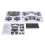 Αυτοκόλλητο λαβής γυαλιών VR από PVC για Pico4Accessories, εξαιρετικά ανθεκτικό υλικό με 1