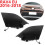 2Pcs Front Bumper Tow Hook Eye Cover Cap for  RAV4 EU 2016-2018 2
