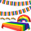 Rainbow Pride Tablecloth and Pennant Banner Set 1