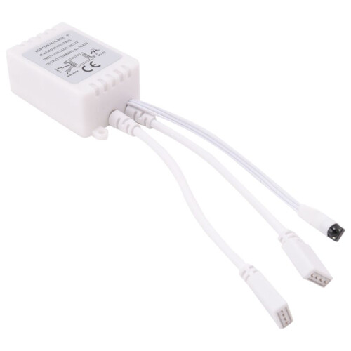 Led Strip Lights Controller,Controller RGB Led Strip Light Controller + Infrared Remote Control 24 Keys 2