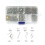 Earring Supplies Kit Includes Earring Hooks, Earring Backs, Jump Rings, Eye Pins, Earring Posts for Earring Making 6
