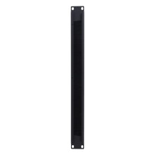 1 StüCke 1 U19 Zoll RACKMONTAGE Blindplatte Rackmontage Leeres Netzwerk Pinsel Bedienfeld Serverschrank Kabelmanagement